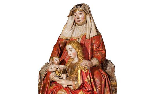 Santa Ana, a Virxe e o Neno